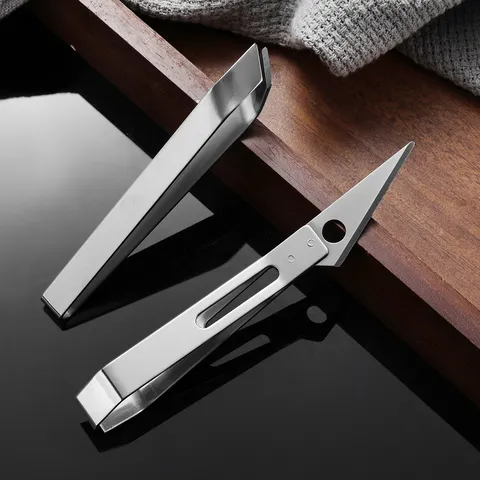 Stainless Steel Pig Hair Plucking Clamp Kitchen Poultry Feather Tweezer Fish Bone Hair Removal Tool Home Gadget