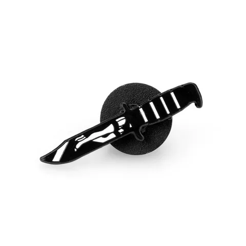Dark Style Metal Brooch Creative Small Knife Rose Lovers Girl Leg Enamel Lapel Pin Backpack Badge Fashion Jewelry Gift