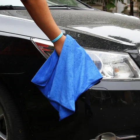 Thickened Microfiber Car Wash Towel Super Absorbent Cleaning Cloth For Automotive Detailing And Household Daily Care