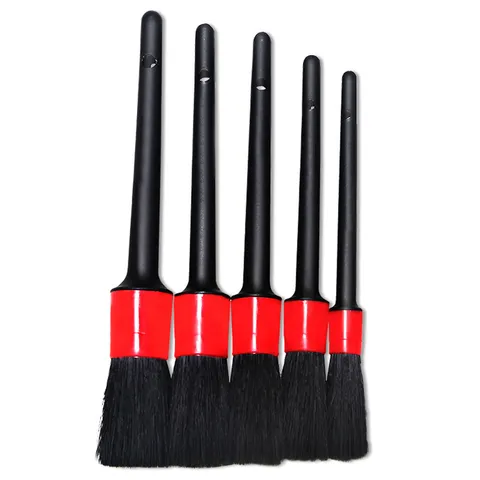Car Detailing Brush Set Soft Bristles Automotive Interior Cleaning Tools Dashboard Air Vent Crevice Brush