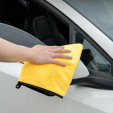 Panno in Microfibra per Auto Ispessito Panno di Pulizia in Pile di Corallo Super Assorbente Asciugamano per Auto a Doppia Faccia