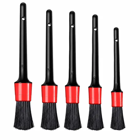 Car Detailing Brush Set Soft Bristles Automotive Interior Cleaning Tools Dashboard Air Vent Crevice Brush