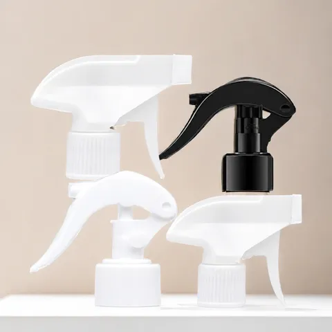 Plastic Spray Bottle Nozzles Trigger Sprayer Replacement Pump Head Foaming Nozzle Pull Cap Home Cleaning Tool Accessories