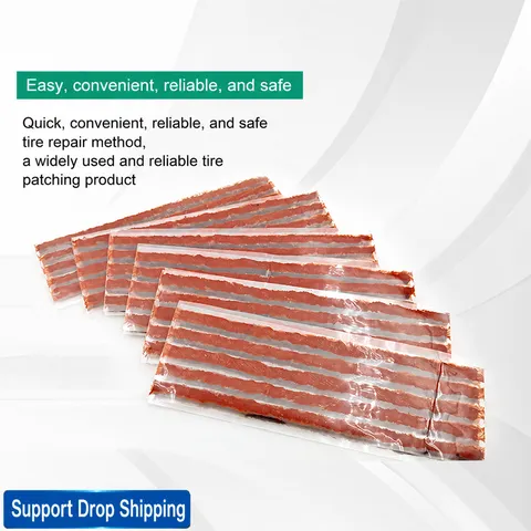 Auto Tubeless Band Reparatie Rubber Strips Noodhulp Gereedschapsset Natuurrubber