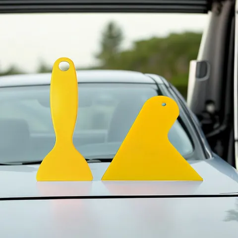 Plastik Auto Fenster Tönung Schaber Reinigen Kleber Entfernung Werkzeug Handy Bildschirm Film Applikator Multifunktional Schaber