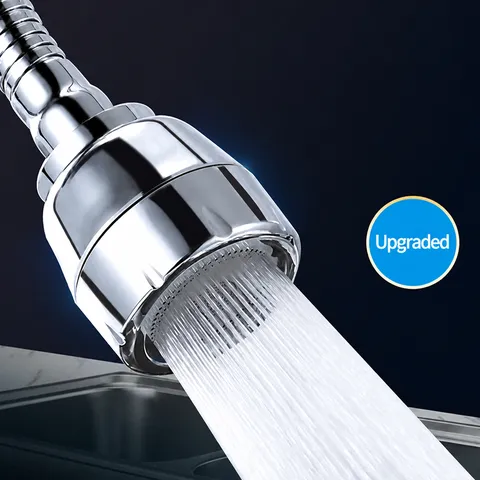 Kitchen Faucet Extender Splash Proof Sprayer Nozzle Universal Adjustable Water Filter Tap Head Modern Minimalist Metal Tool