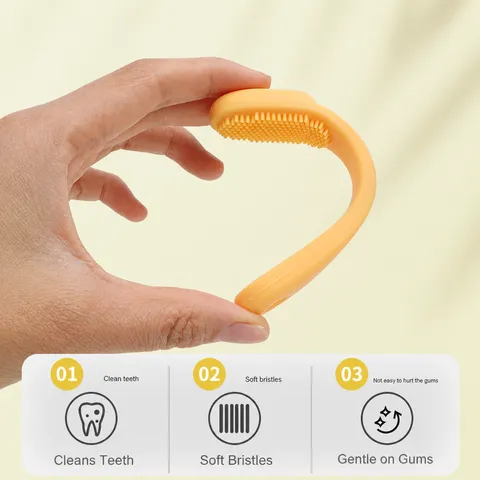 Pet Finger Toothbrush Soft TPR Dog Dental Care Oral Cleaning Tool Silicone Cat Tooth Brush Pet Grooming Supplies