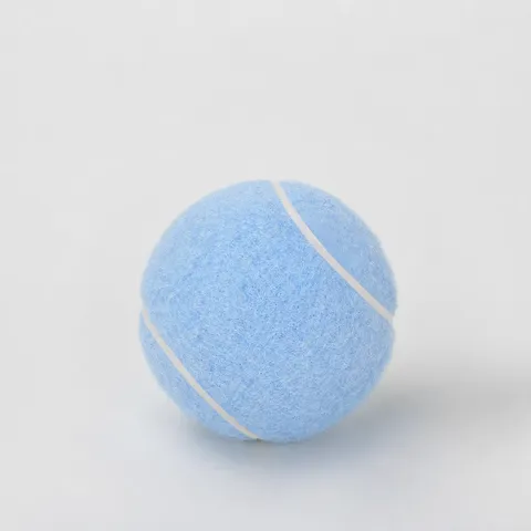 Rubber Dog Tennis Ball Toy Interactive Chew Teeth Training Ball Pet Supplies For Small Medium Dogs Play Fetch