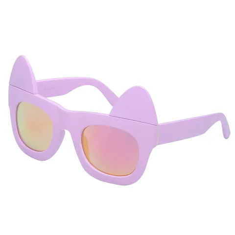 Fashion Butterfly Sunglasses Detachable Cat Ears Trendy Personality Sun Glasses Metal PC Frame UV400 Eyewear For Travel Photo Women Men