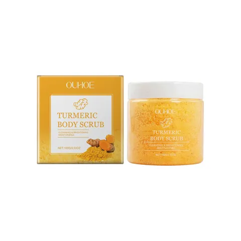 Scrub Sōmatos me Kourkouma Apalē Apopolisē kai Enydatōsē Bathy Katharismō Leio Dermatos Peripoiēsē Sōmatos Fysiko Organiko Scrub