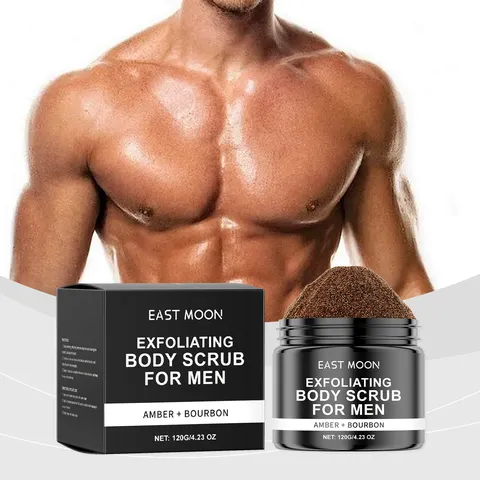 Scrub Σώματος Ανδρικό Κεχριμπάρι Ουίσκι Απολεπιστικό Βαθύς Καθαρισμός Ενυδατικό Θρεπτικό Περιποίησης Σώματος