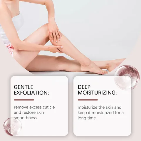 Φυσικό Scrub Σώματος με Βούτυρο Καριτέ Απολεπιστικό και Βαθιά Ενυδατικό Φροντίδα Δέρματος για Σώμα και Πόδια