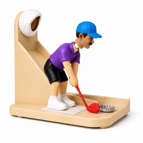 Golfbaan Flesopener Interactief Tafel Drinkspel Figuur Creatief PLA Kunststof Huisdecoratie Feest Nieuwigheid Cadeau