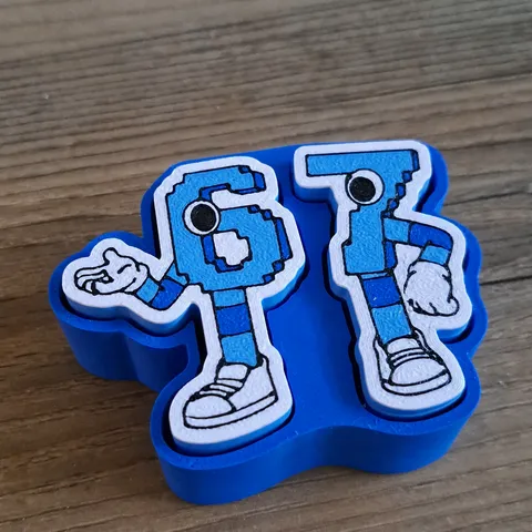 Creative Number Sixty Seven Mechanical Switch Fidget Toy