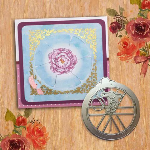 Koolstofstaal Snijmal Bloemen Embossing Sjabloon Metalen Holle Mal Voor DIY Scrapbooking Kaarten Maken Ambacht