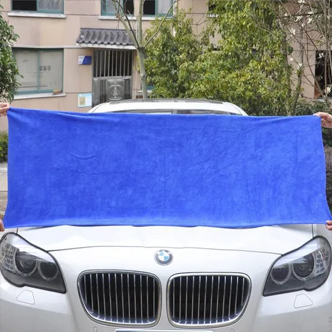 Grande Asciugamano per Autolavaggio Panno di Pulizia in Nano Microfibra Forte Assorbimento d'Acqua per Veicolo Casa