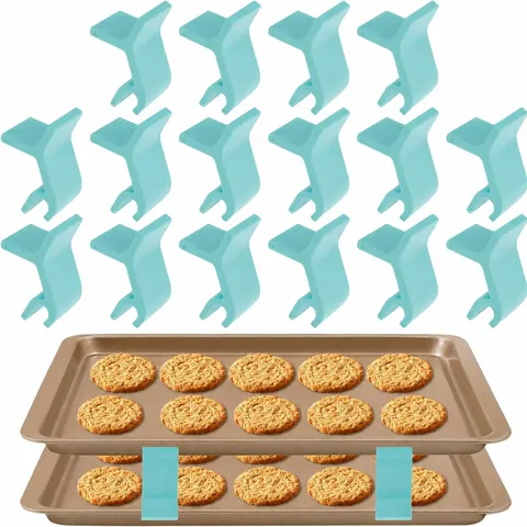 Kitchen Oven Refrigerator Tray Holder Plastic Clip Rack Multipurpose Home Appliance Storage Organizer Tool