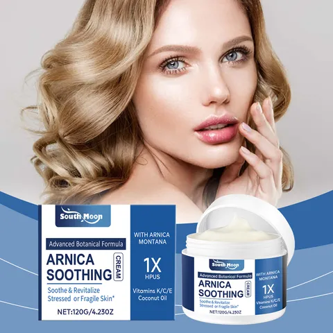 Arnica Soothing Facial Cream Moisturizing Nourishing Skin Care Cream Botanical Formula Hydrating Body Cream