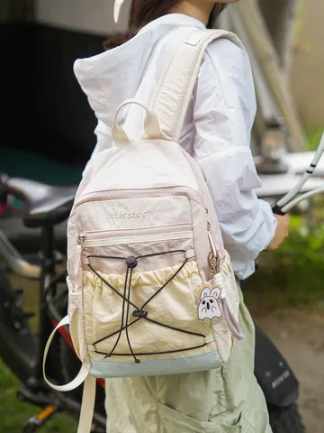 Unisex Outdoor Cycling Hiking Color Block Backpack Lightweight Nylon Chest Bag Crossbody Bag Casual Daypack For Men Women