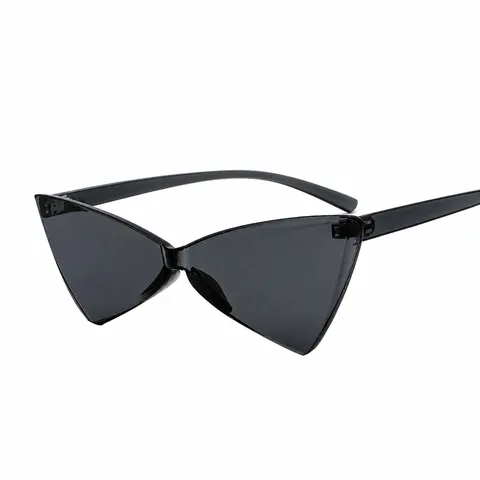 Occhiali da Sole a Triangolo Integrati Lente Oceanica Pezzo Unico Protezione UV d'Avanguardia Geometrici Per Uomo Donna Festa Occhiali da Sole alla Moda