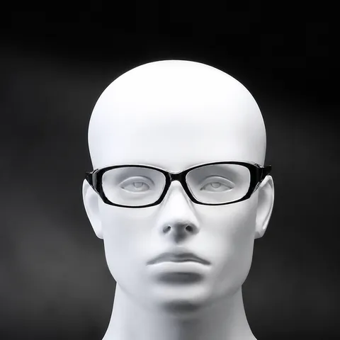 Square Anti-Blue Light Protective Glasses Anti-Fog Windproof Pollen Proof PC Frame Clear Lens Fashion Eyewear For Men Women