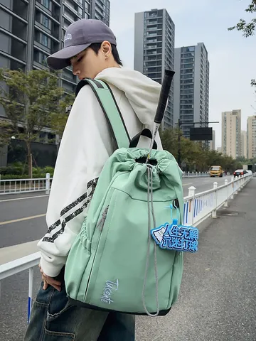Sac à Dos de Voyage Fitness Extérieur à Grande Capacité à la Mode Cartable Étudiant Nylon Unisexe Sac à Dos Décontracté
