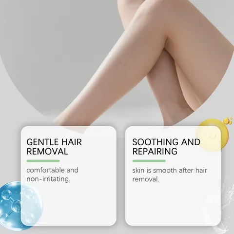 Gentle Hair Removal Cream Soothing And Repairing Smooth Skin Body Care Fast Acting Depilatory Cream For Women