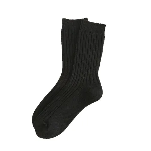 Women's Thickened Warm Wool Cashmere Slouch Socks Solid Color Thermal Mid Tube Winter Socks