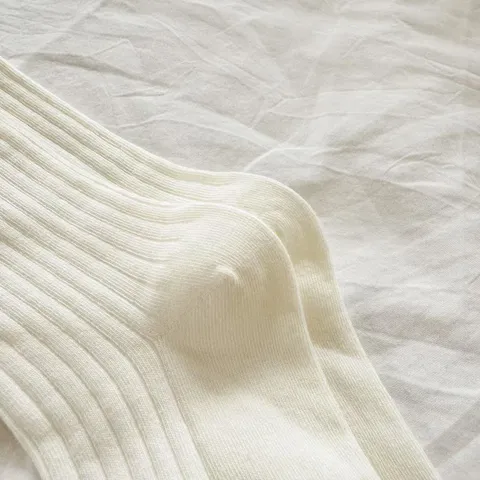 Calzini a Metà Polpaccio da Donna Dolci in Rete Cotone Casual Tinta Unita Traspirante Moda Abbigliamento Quotidiano Stile Carino Calzetteria