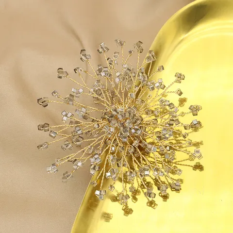 Vintage Legierung Schneeflocke Brosche Mit Künstliche Perle Strass Transparent Grau Sonnenblume Brosche Für Damen Schmuck