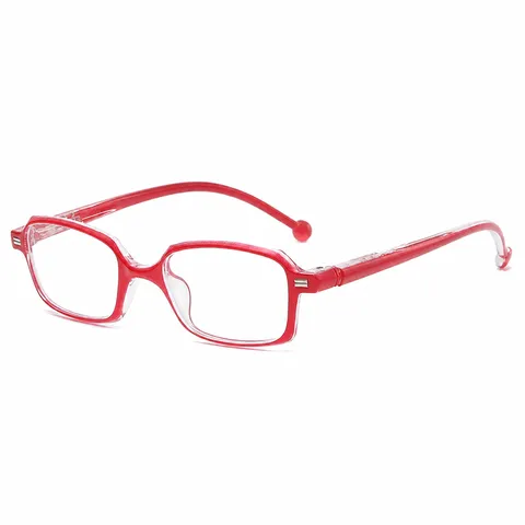 Fashion Anti Blue Light Reading Glasses Women Trendy Small Square Frame Polycarbonate Diopter Vision Correction Eyeglasses For Seniors