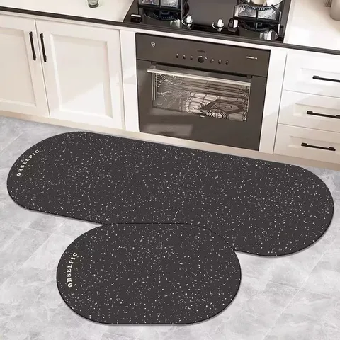 Korean Minimalist Style Absorbent Floor Mat Bathroom Non Slip Rug Kitchen Door Mat Diatom Mud Mat Home Decor