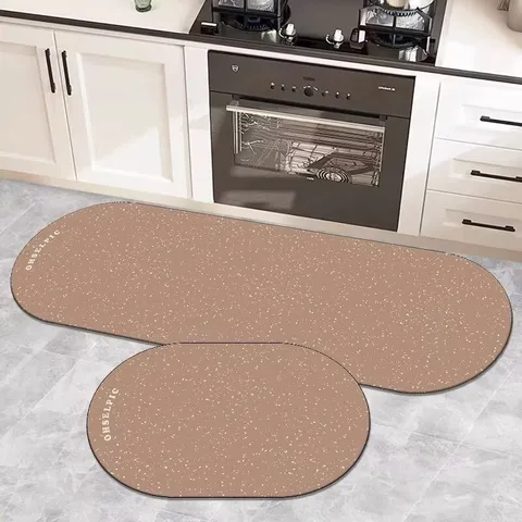 Korean Minimalist Style Absorbent Floor Mat Bathroom Non Slip Rug Kitchen Door Mat Diatom Mud Mat Home Decor