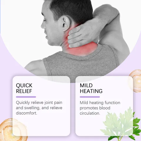Herbal Wormwood Self Heating Warming Neck Patch For Pain Relief And Neck Care