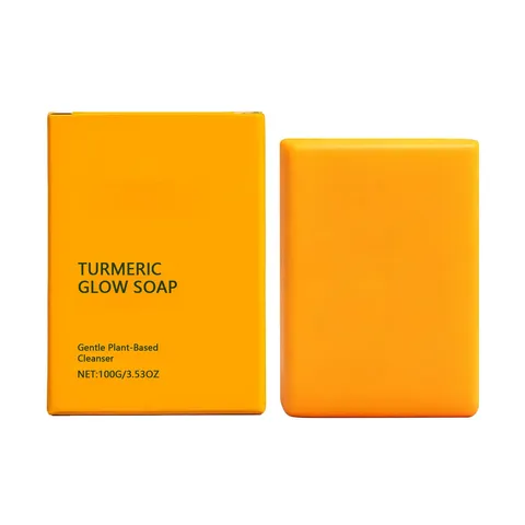 Σαπούνι Καθαρισμού Προσώπου και Σώματος Turmeric Glow Φυσικό Φυτικό Απαλό Σαπούνι Μπάνιου για Καθημερινή Φροντίδα Δέρματος