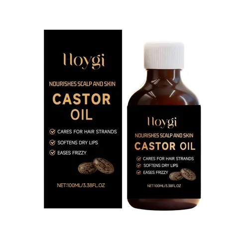 Huile de Ricin Pure Huile Essentielle de Soin Capillaire et Corporel Huile de Traitement Hydratante et Nourrissante Naturelle