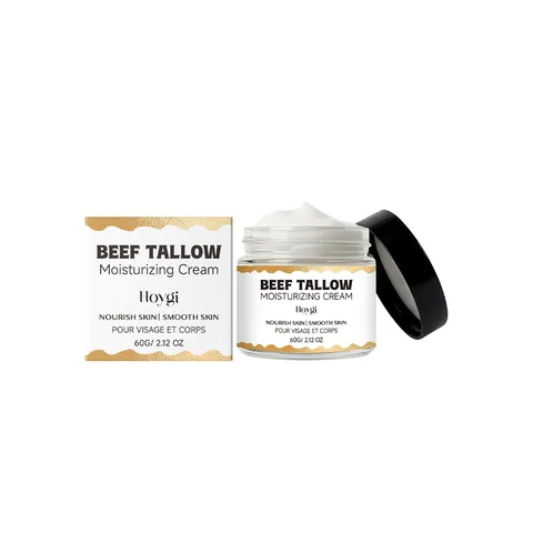 Crema Hidratante de Sebo de Res Natural Crema de Cuidado de Piel Hidratante y Nutritiva para Cara y Cuerpo Cuidado Diario