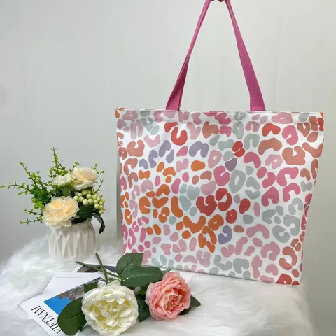 Large Capacity Canvas Tote Bag Casual Fashion Commuter Handbag Multi Pattern Printed Shoulder Bag Women Daily Tote
