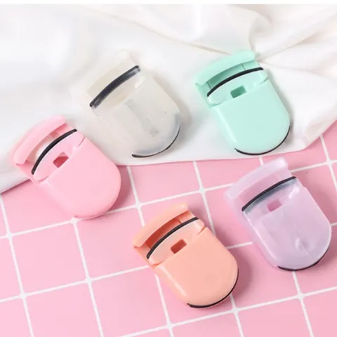 Portable Mini Eyelash Curler Plastic Handheld Eye Lash Curling Tool Natural Long Lasting Makeup Beauty Tool For Women