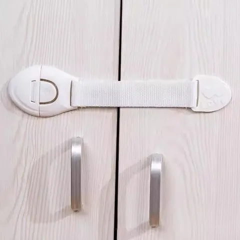 Baby Safety Lock Adjustable Drawer Cabinet Door Protector Child Safety Proofing Latches For Fridge