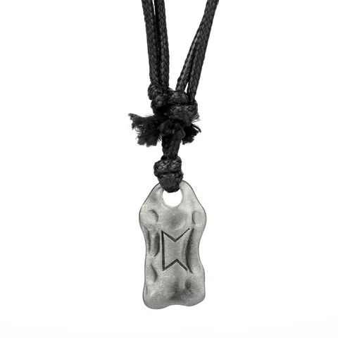 Vintage Viking Rune Pendant Necklace Punk Retro Adjustable Rope Chain Metal Necklace For Men Women Fashion Jewelry