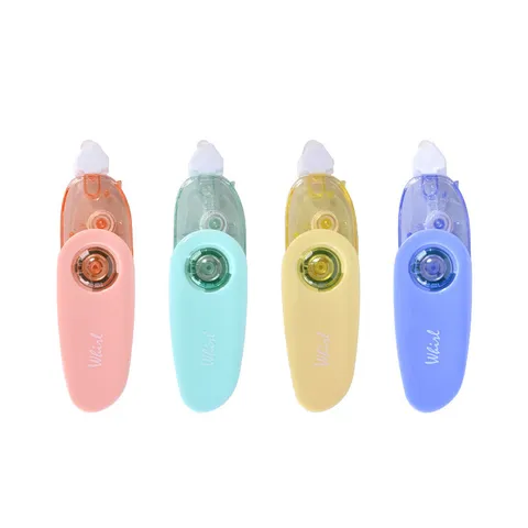 Ruban Adhésif Double Face Portable Ruban Correcteur Étudiant Papeterie Rouleau Colle Macaron Couleur Fournitures de Bureau