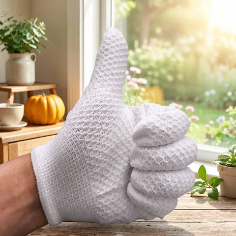 Anti-Verschleiß Polierhandschuhe Für Walnuss Handperlen Mikrofaser Gestrickt Atmungsaktiv Wartung Handschuhe Schmuckpflege
