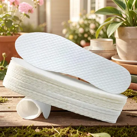 Solette Usa e Getta Traspiranti in Pasta di Legno Deodoranti Assorbenti del Sudore per Scarpe Giornaliere Unisex