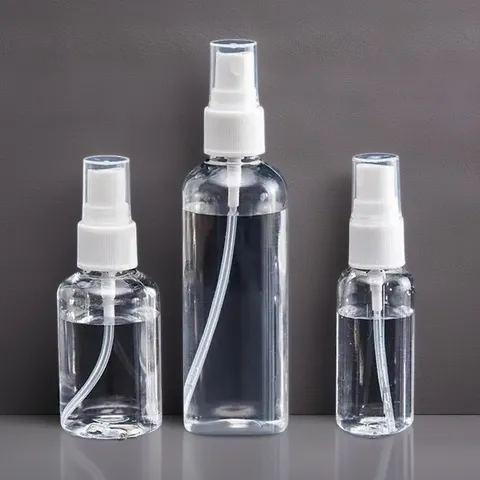 Transparent Kunststoff Feine Nebel Sprühflasche Tragbare Nachfüllbare Fl Flüssige Leere Behälter Reise Kosmetik Spender