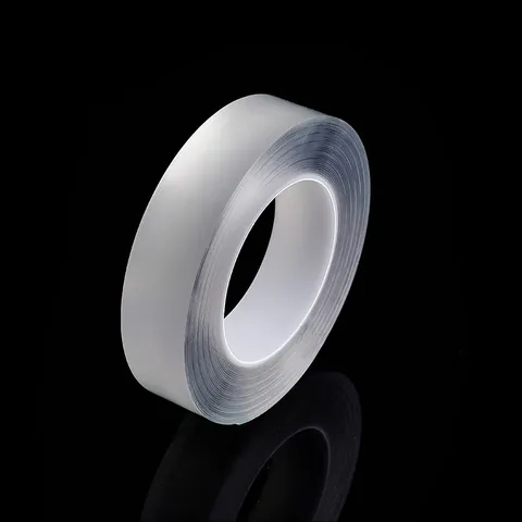 Transparent Nano Double Sided Tape Traceless Heavy Duty Adhesive Waterproof Acrylic Tape For Home Wall Fixing