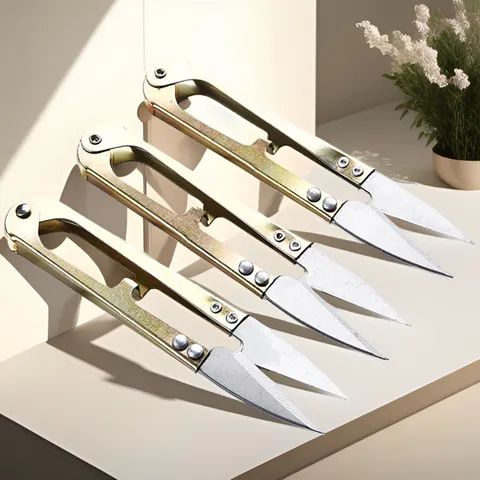 Mini U-Förmige Stickschere Edelstahl Ferienschneider Kreuzstich Nähschere Für DIY Handwerk Schneider