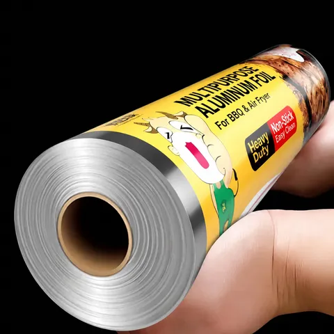 Thickened Aluminum Foil Roll Tin Foil For Baking Air Fryer Oven Heavy Duty Food Wrapper Kitchen Cooking Supplies
