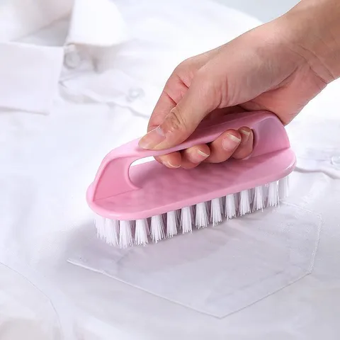 Haushalt Kunststoff Reinigungsbürste Wäsche Schuh Schrubbbürste Mit Borsten Ergonomischem Griff Für Hausreinigung