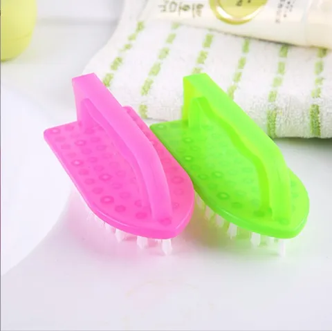 Spazzola per Pulizia in Plastica per la Casa Spazzola Multifunzionale per Bucato Strumento di Pulizia per Lavandino del Bagno